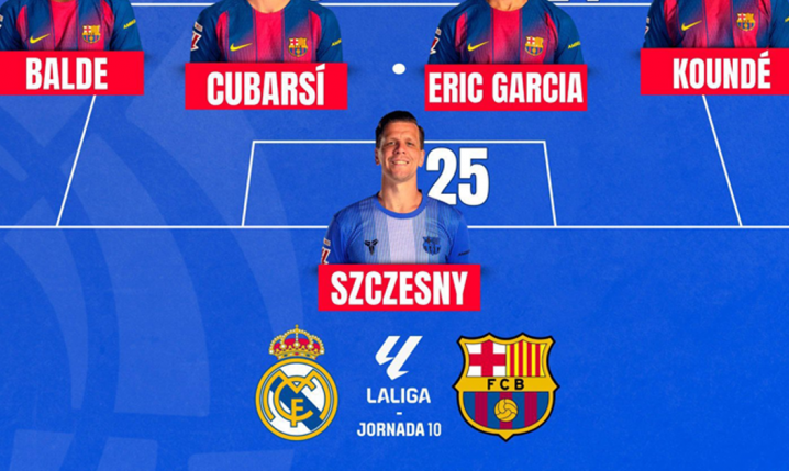 Znamy już WYJŚCIOWE XI na El Clasico!