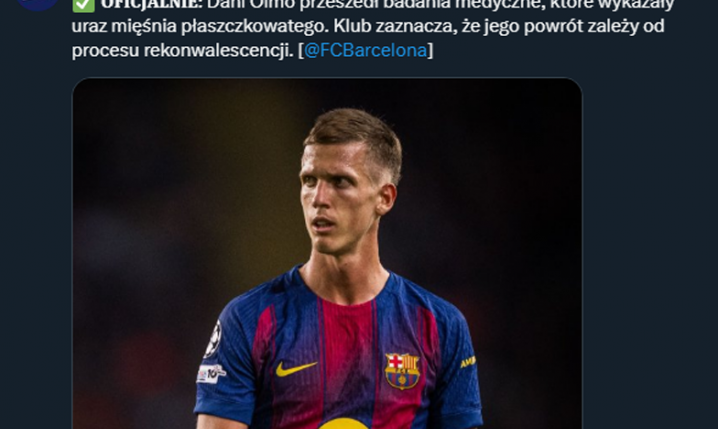Kolejny piłkarz Barcelony wypada z gry z powodu urazu!
