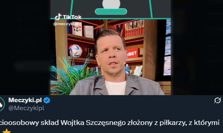 Szczęsny wybrał swój 5-OSOBOWY skład z piłkarzy, z którymi grał!