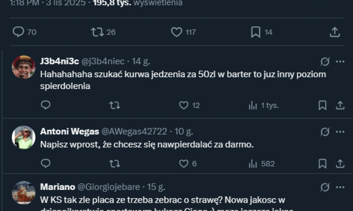 Nietypowe pomysł i ogłoszenie Łukasza Ciony... xD