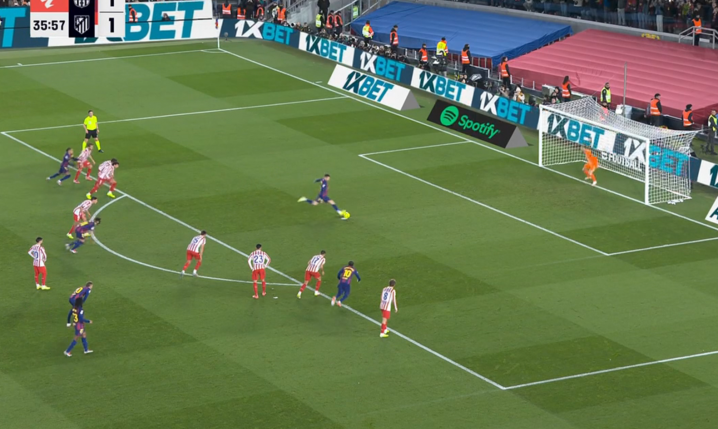 Fatalne PUDŁO Lewandowskiego z rzutu karnego z Atletico [VIDEO]