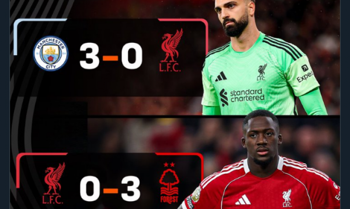 DRAMAT Liverpoolu! Zdarzyło im się to po raz pierwszy od 72 lat...