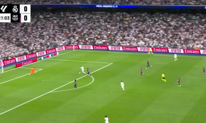 Kylian Mbappe strzela gola na 1-0 z Barceloną! [VlDEO]