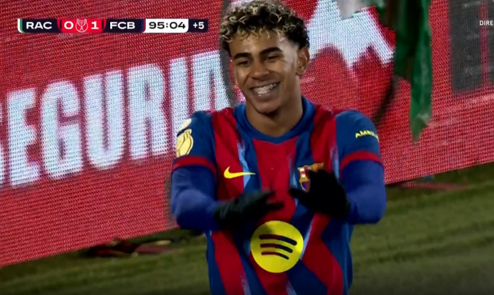 Lamine Yamal strzela gola na 2-0 z Racingiem Santander! [VIDEO]