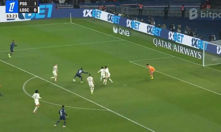 GENIALNY gol Dembele w meczu z Lille! [VIDEO]