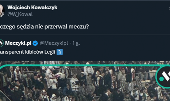 TRANSPARENT kibiców Legii Warszawa...