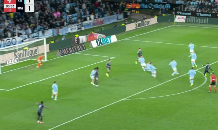 Fede Valverde STRZELA GOLA z Celtą Vigo w 94 minucie! 1-2 [VIDEO]