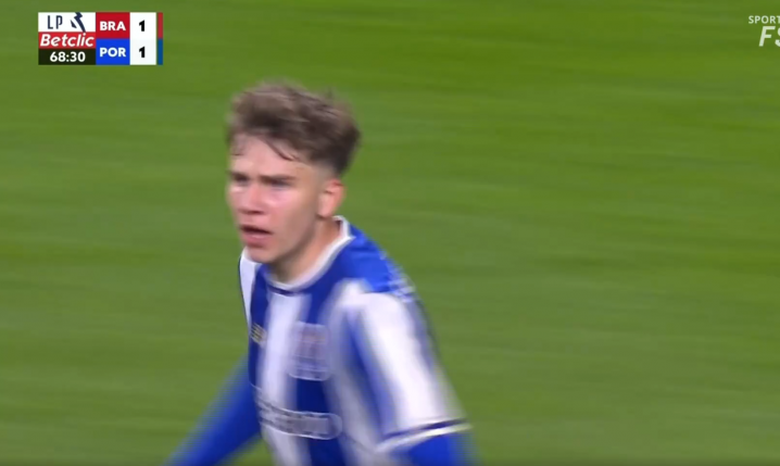 Pietuszewski zalicza asystę przy golu na 1-1 z Bragą! [VIDEO]