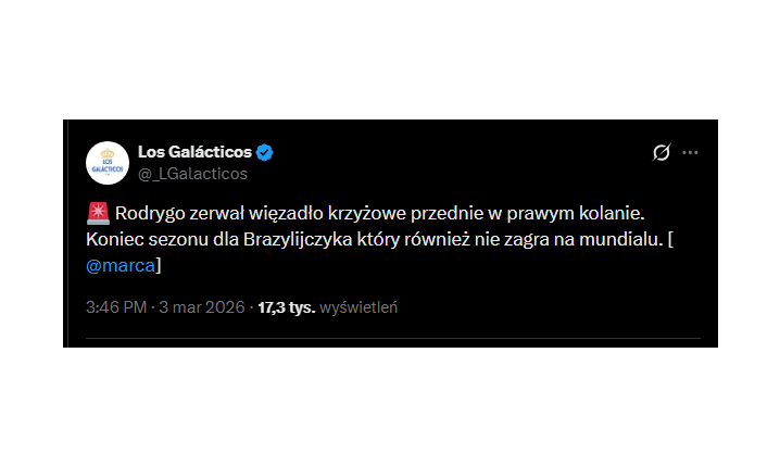DRAMAT piłkarza Realu Madryt! Zerwane więzadła i koniec sezonu...