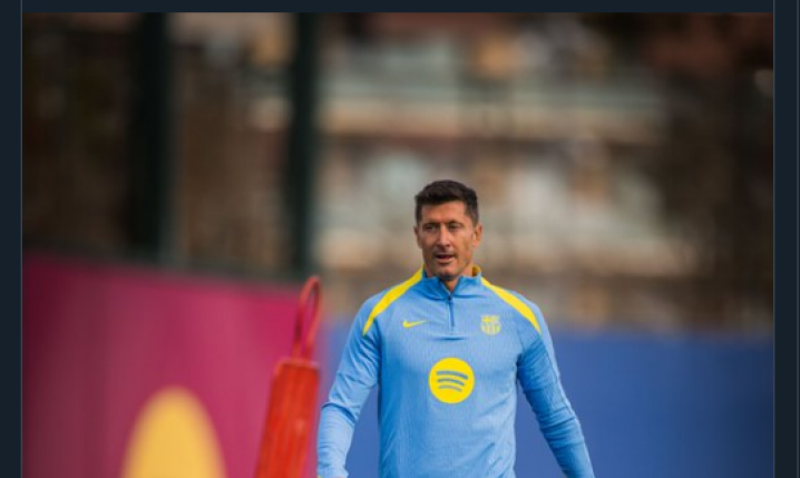 Muriqi odpowiada na post Barcelony zestawiającym go z Lewandowskim... :D