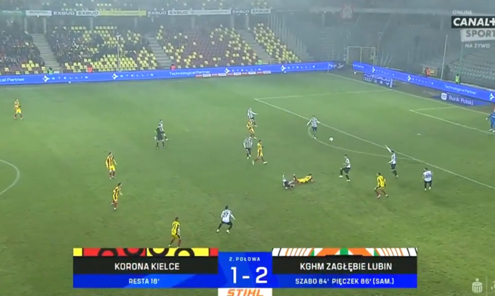 ANEGDOTKA Wojciecha Jagody podczas meczu Korona - Zagłębie... XD [VIDEO]