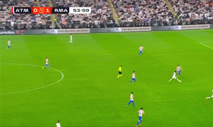 Rodrygo strzela gola na 2-0 z Atletico Madryt [VIDEO]