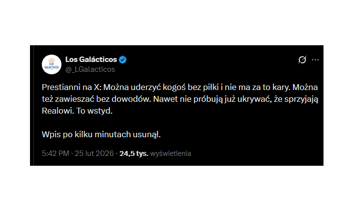 MOCNY WPIS Prestianniego na Xie! Po chwili go usunął...