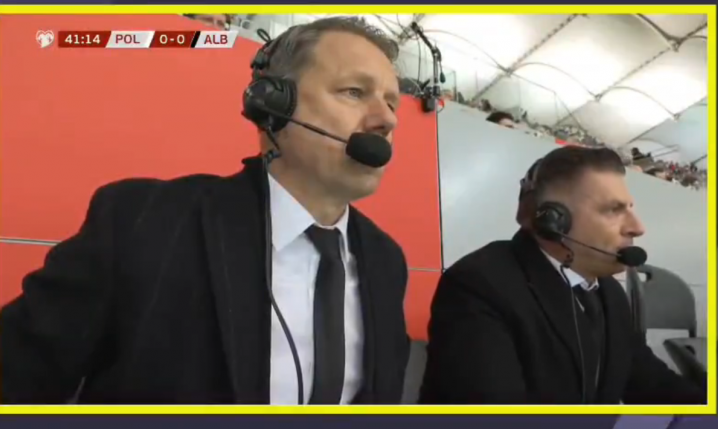 REAKCJA Mateusza Borka na gola Albanii... xD [VIDEO]