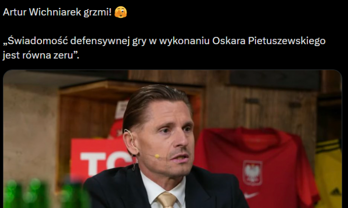 Artur Wichniarek GRZMI ws. Oskara Pietuszewskiego po meczu...