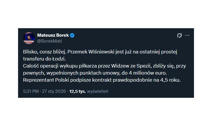 BOOM! Przemysław Wiśniewski blisko transferu do Ekstraklasy!