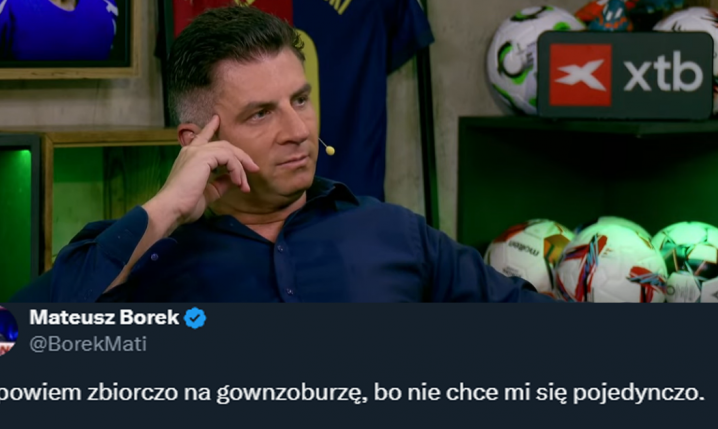 Mateusz Borek ODPOWIADA na krytykę nt. miejsca Lewego w plebiscycie ZP