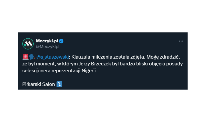 HlT! TĘ REPREZENTACJĘ mógł objąć Jerzy Brzęczek... XD