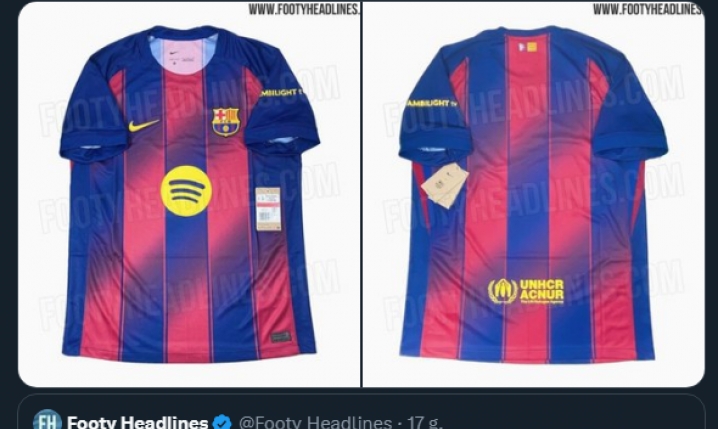 Oto pierwsze stroje Barcelony na sezon 2025/26!