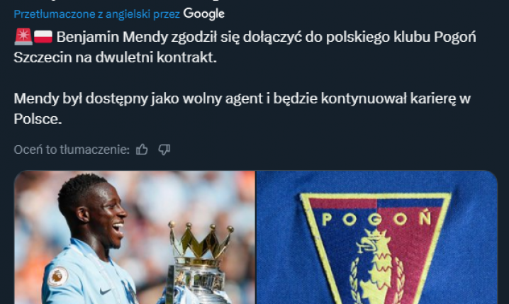 SZ0K! Manchester City kupował go za 60 mln euro, a teraz... zagra w Pogoni Szczeciń!