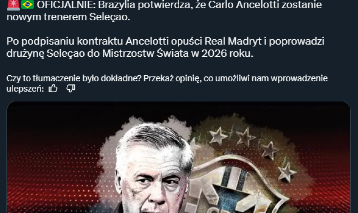 HERE WE GO! Carlo Ancelotti znalazł nowe miejsce pracy!