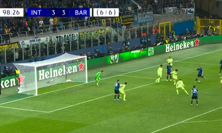 Frattesi STRZELA GOLA w dogrywce na 4-3 z Barceloną!!! [VIDEO]