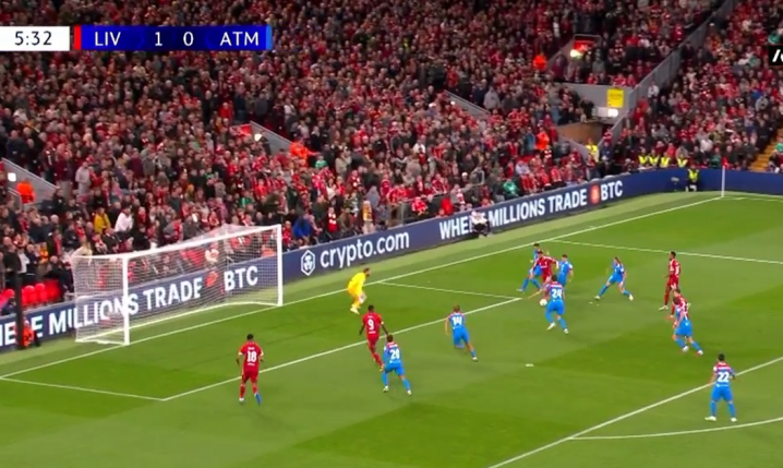 Salah STRZELA GOLA na 2-0 z Atletico w 6 minucie! [VIDEO]