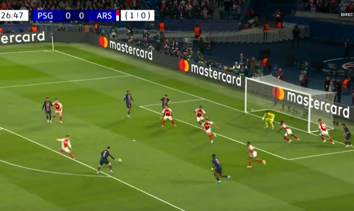 GENIALNY GOL Fabiana Ruiza na 1-0 z Arsenalem! [VIDEO]