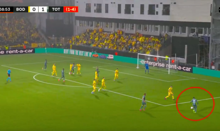 FENOMENALNY gol Pedro Porro w półfinale LE! [VIDEO]