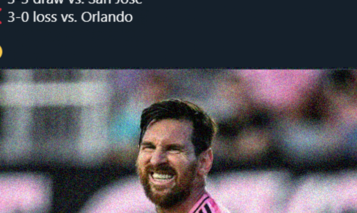 FATALNA seria wyników Interu Miami!