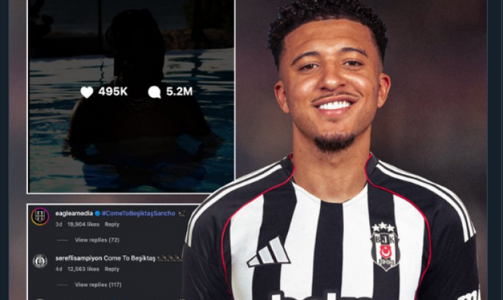 ABSURDALNA LICZBA komentarzy pod ostatnim zdjęciem Jadona Sancho!