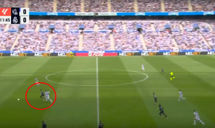 Niesamowite przyspieszenie i gol Mbappe z Realem Sociedad! [VIDEO]