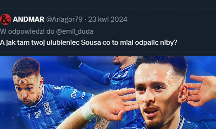 Afonso Sousa po roku odpowiedział na Tweeta kibica... xD