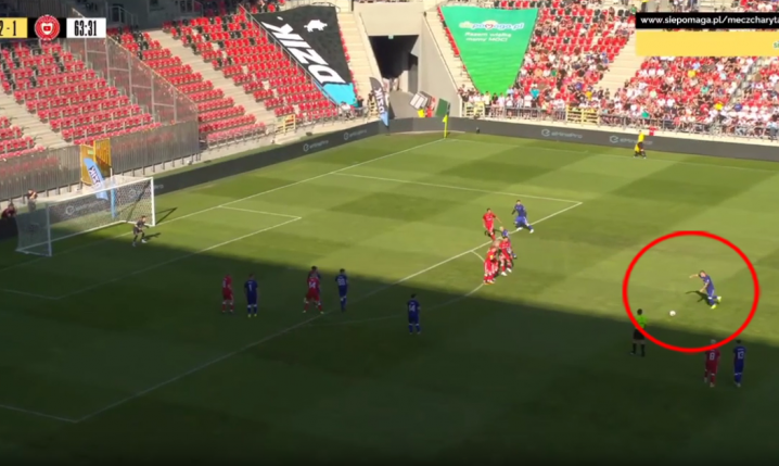 NIESAMOWITY gol z rzutu wolnego w meczu Ekipy Fantasy! [VIDEO]