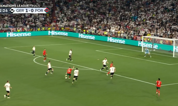 FENOMENALNY gol Conceição z Niemcami!!! [VIDEO]