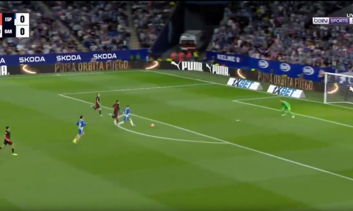 Szczęsny broni sam na sam z Espanyolem! [VIDEO]