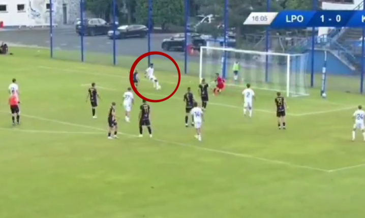 Fatalne PUDŁO Fiabemy w meczu rezerw Lecha Poznań [VIDEO]