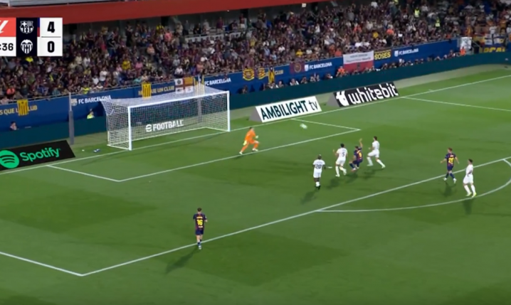 Fantastyczny GOL Lewandowskiego na 5-0 z Valencią! [VIDEO]