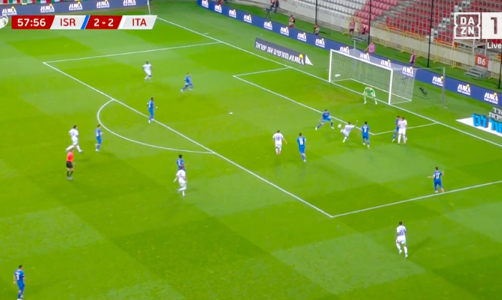 Tak strzela Politano na 3-2 z Izrealem! [VIDEO]