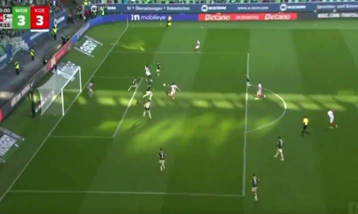 Jakub Kamiński STRZELA GOLA na 3-3 z Wolfsburgiem! [VIDEO]