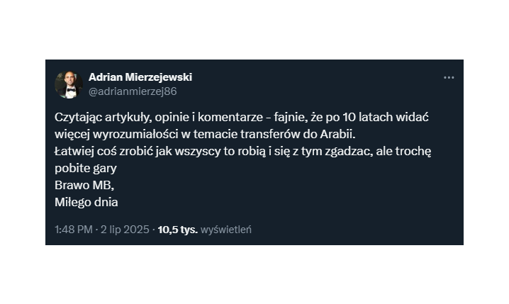 Adrian Mierzejewski ZABRAŁ GŁOS nt. transferu Marcina Bułki!