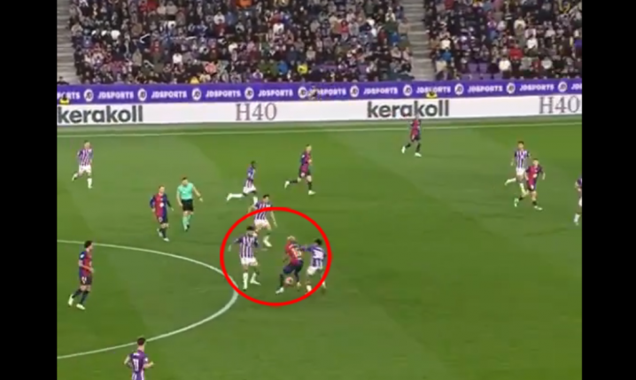 Tak Yamal załatwił zawodników Valladolid! [VIDEO]