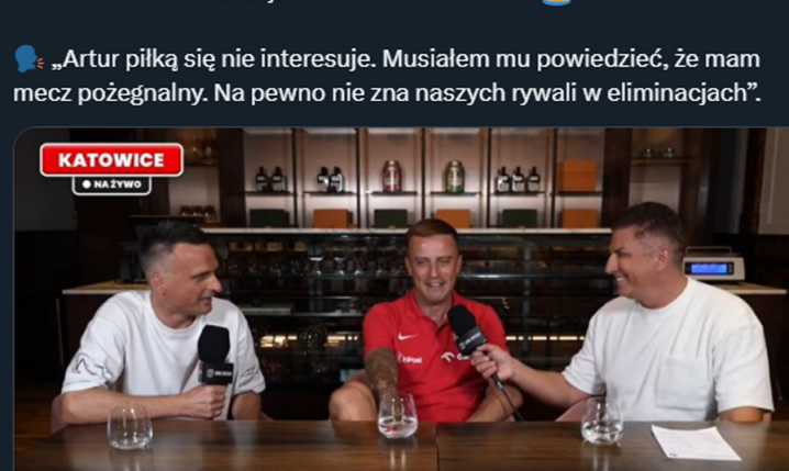 Kamil Grosicki o aktualnej wiedzy piłkarskiej Artura Boruca... xD