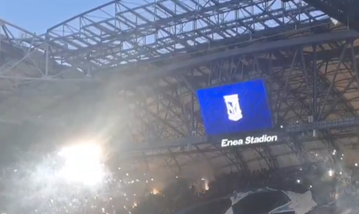 OPRAWA kibiców Lecha Poznań na mecz z Crvenż Zvezdą!
