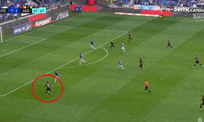GENIALNY gol 17-letniego Pietuszewskiego na 2-1 z Lechem Poznań! [VIDEO]