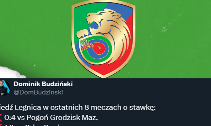 ABSURDALNA seria meczów o stawkę Miedzi Legnica...