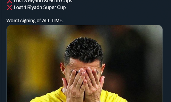 DRAMATYCZNA seria Cristiano Ronaldo w Al-Nassr...