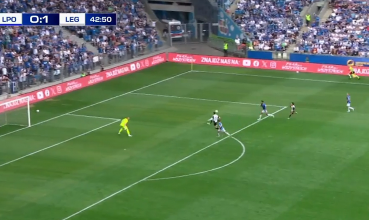 TAK STRZELA Shkurin z Lechem Poznań! 0-2 [VIDEO]