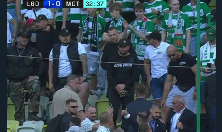 Karol Nawrocki pojawił się na młynie Lechii Gdańsk!