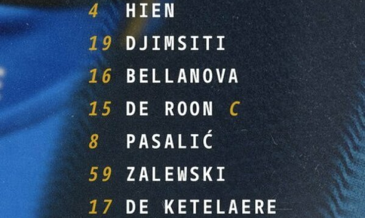Wyjściowa XI Atalanty na ligowy mecz! Wiemy co z Zalewskim...